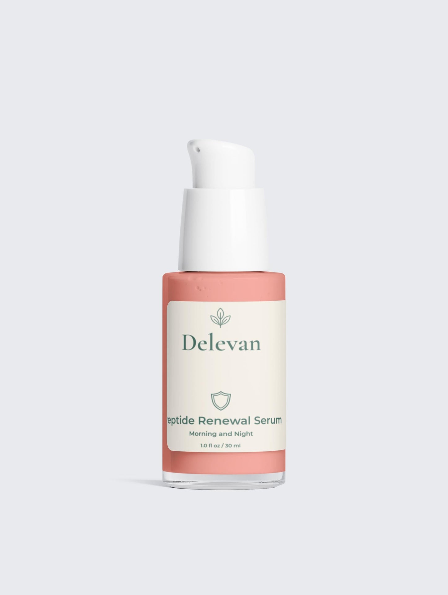 Peptide Anti-Aging Serum bottle on a light gray background